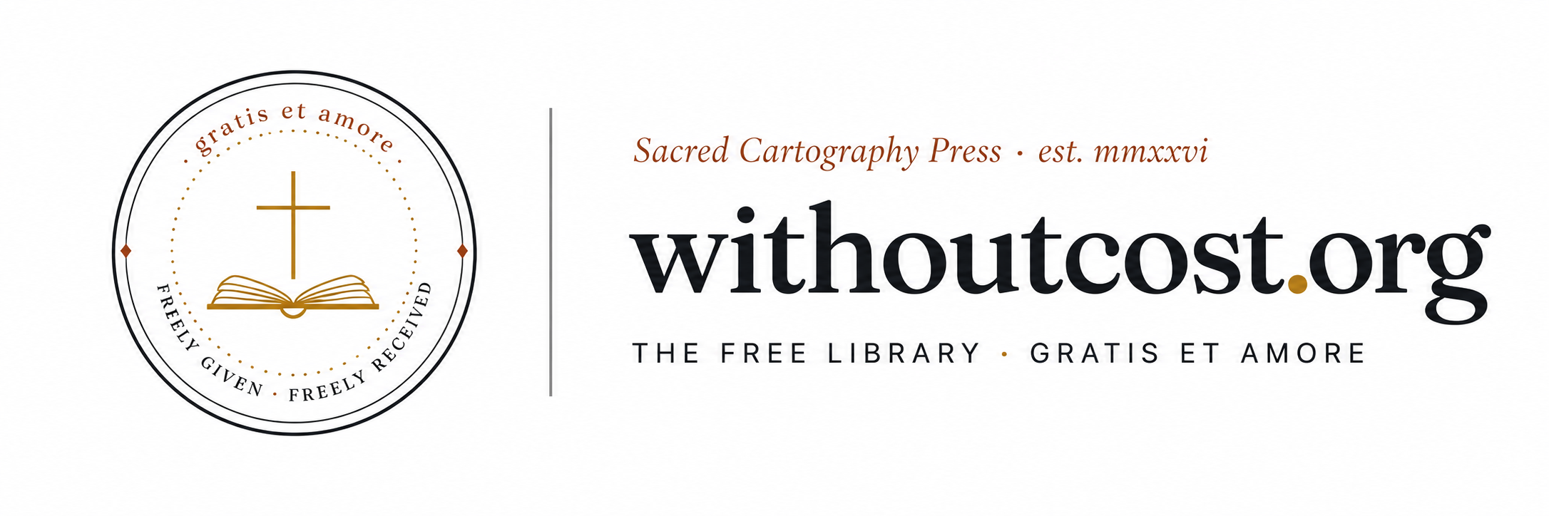 Without Cost logo — Sacred Cartography Press